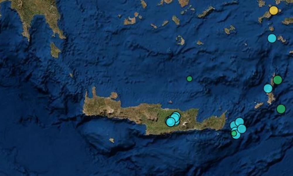 Σεισμός τώρα στην Κρήτη: Νέα σεισμική δόνηση στο Αρκαλοχώρι